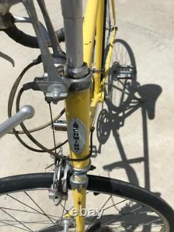 Vintage Schwinn Continental Chicago Yellow Bicycle 10 Speed Bike 1970s