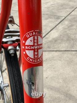 Vintage Schwinn Continental Road Bike 23 60Cm Chicago USA Serviced VGC