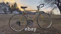 Vintage Schwinn Continental Road Bike Yellow 10-Speed 27 Chicago USA