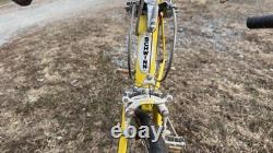 Vintage Schwinn Continental Road Bike Yellow 10-Speed 27 Chicago USA