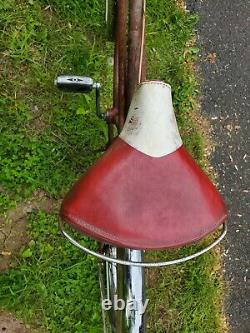 Vintage Schwinn Corvette 3 Speed Mens 1959 Bicycle red sturmey archer tcw 26 s7