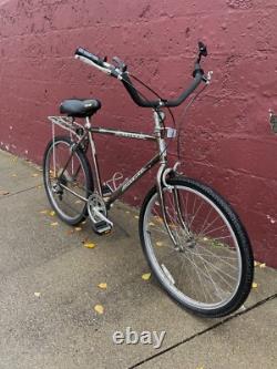 Vintage Schwinn Cruiser Deluxe Klunker 26 Smoke Chrome