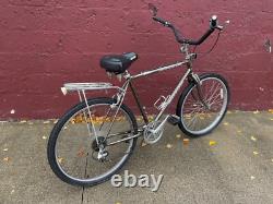 Vintage Schwinn Cruiser Deluxe Klunker 26 Smoke Chrome