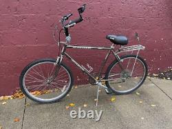 Vintage Schwinn Cruiser Deluxe Klunker 26 Smoke Chrome