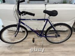 Vintage Schwinn Cruiser Supreme 26 inch Wheel Men's Bicycle Bike Color BLUE