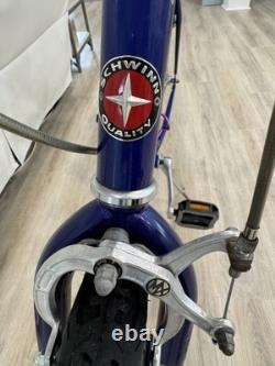 Vintage Schwinn Cruiser Supreme 26 inch Wheel Men's Bicycle Bike Color BLUE