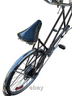 Vintage Schwinn De Luxe Twinn Tandem Bicycle 1960s/70s Original Chrome