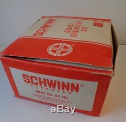 Vintage Schwinn DeLuxe Generator Light Set-BIKE ACCESSORY NOS 1970's