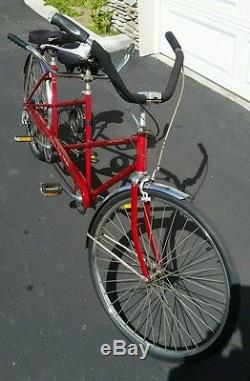 Vintage Schwinn DeLuxe Twinn Tandem Bicycle 5 SPEED
