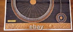 Vintage Schwinn Dealer Advertising High Wheel Bicycle Wire Art By Carl Reed