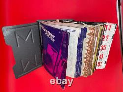 Vintage Schwinn Dealer Countertop Parts Catalog Holder And 6 Parts Catalogs