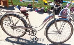 Vintage Schwinn Deluxe American ladies' bike ALL ORIGINAL 1963