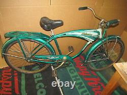 Vintage Schwinn Deluxe Hornet Bicycle, Unrestored From An Estate PICK UP HERE