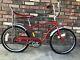 Vintage Schwinn Deluxe Stingray Red And Chrome Original Bicycle