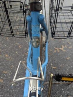 Vintage Schwinn Deluxe Twinn Two-Seater Tandem Bike 26 Wheels 5 Speed