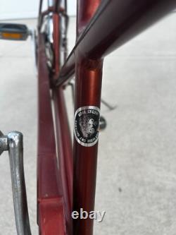 Vintage Schwinn Deluxe Twinn bicycle. Bronze color, great condition for age