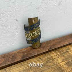 Vintage Schwinn Excelsior HeadBadge Head Badge Balloon 50s 40s Brass DX Motobike
