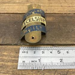 Vintage Schwinn Excelsior HeadBadge Head Badge Balloon 50s 40s Brass DX Motobike