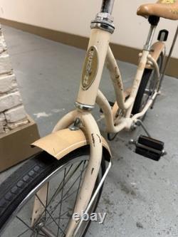 Vintage Schwinn Fair Lady Beige Muscle Bike