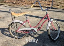 Vintage Schwinn Fair Lady Bike For Restore Or Parts Not Working As It Is