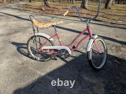 Vintage Schwinn Fair Lady Bike For Restore Or Parts Not Working As It Is