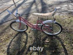 Vintage Schwinn Fair Lady Bike For Restore Or Parts Not Working As It Is