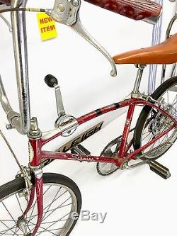 Vintage Schwinn Fastback 5 Speed Bike 1969 Red Stingray 20 Banana Seat Cruiser