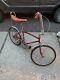 Vintage Schwinn Fastback Sting-ray Red Original Seat Muscle Bike Cycle Teenager