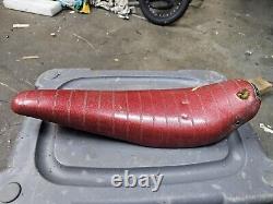 Vintage Schwinn Fastback/ StingRay Seat Seat Red Glitter