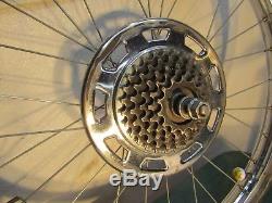 Vintage Schwinn Fastback front and rear rims and tires