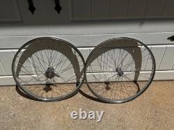 Vintage Schwinn Flat Lobdell wheels 46/47