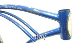 Vintage Schwinn Frame 24 OG Paint 1956 Cruiser S7 Rim Tiger Corvette American