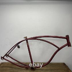 Vintage Schwinn Frame Canitlever Cruiser Klunker 1962 C2 Middleweight 1960s 26