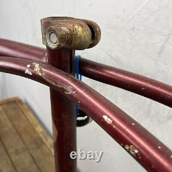 Vintage Schwinn Frame Canitlever Cruiser Klunker 1962 C2 Middleweight 1960s 26