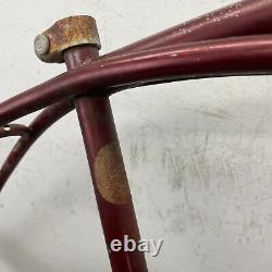 Vintage Schwinn Frame Canitlever Cruiser Klunker 1962 C2 Middleweight 1960s 26