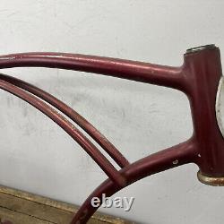 Vintage Schwinn Frame Canitlever Cruiser Klunker 1962 C2 Middleweight 1960s 26