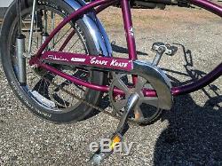 Vintage Schwinn Grape Krate Bicycle Rare Color