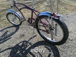 Vintage Schwinn Grape Krate Bicycle Rare Color