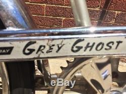 Vintage Schwinn Grey Ghost Stingray Krate 5-Speed Stik Shift Atom Original Rare