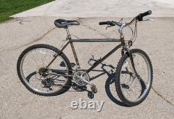 Vintage Schwinn High Sierra Black Chrome Mountain Bike 19 Frame