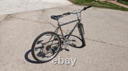 Vintage Schwinn High Sierra Black Chrome Mountain Bike 19 Frame