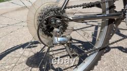 Vintage Schwinn High Sierra Black Chrome Mountain Bike 19 Frame