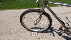 Vintage Schwinn High Sierra Black Chrome Mountain Bike 19 Frame