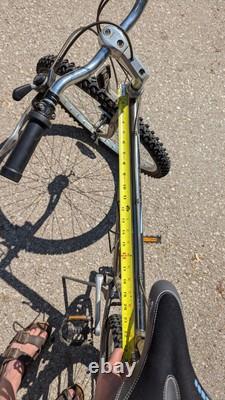Vintage Schwinn High Sierra Black Chrome Mountain Bike 19 Frame