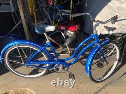 Vintage Schwinn Hollywood Blue USA Chicago