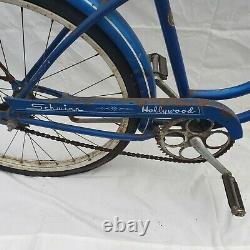 Vintage Schwinn Hollywood Girl's Bicycle, Blue