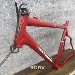 Vintage Schwinn Homegrown Frame 21in Red Aluminum Bike USA 26in 135mm 90s MTB