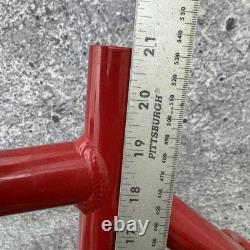 Vintage Schwinn Homegrown Frame 21in Red Aluminum Bike USA 26in 135mm 90s MTB