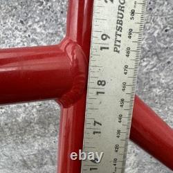 Vintage Schwinn Homegrown Frame 21in Red Aluminum Bike USA 26in 135mm 90s MTB