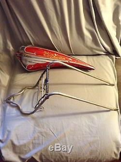 Vintage Schwinn Horn Tank And Schwinn Approved Bike Rac